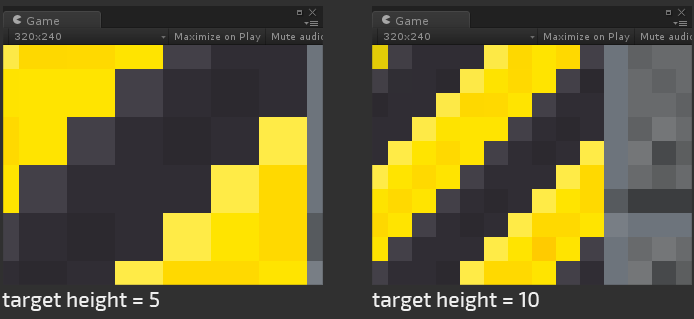 'Fixed Height' sizing method